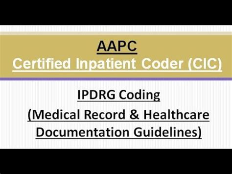 Ipdrg Coding Guidelines