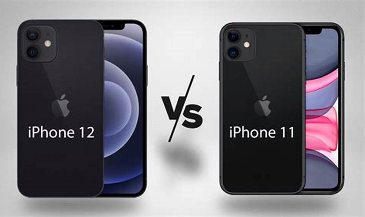 iphone 11 vs iphone 12 gsmarena