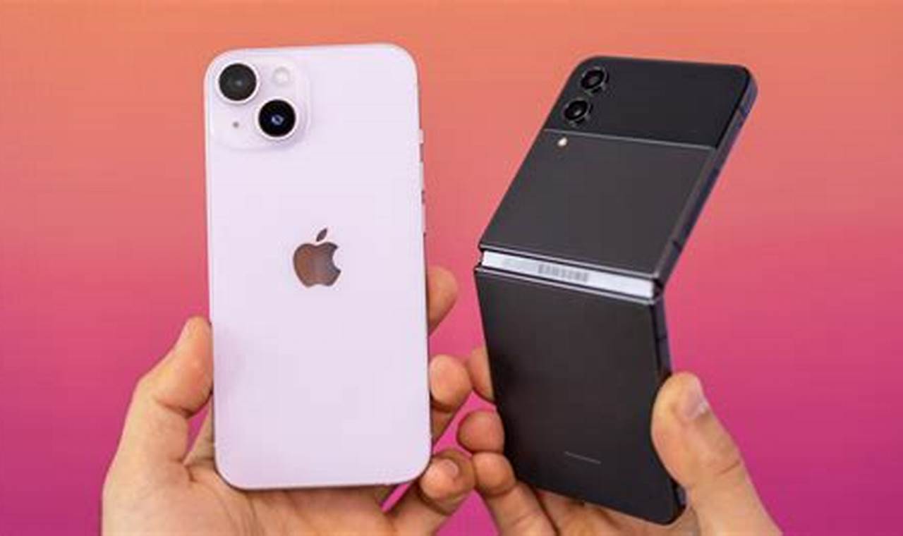 iphone 13 vs flip 4