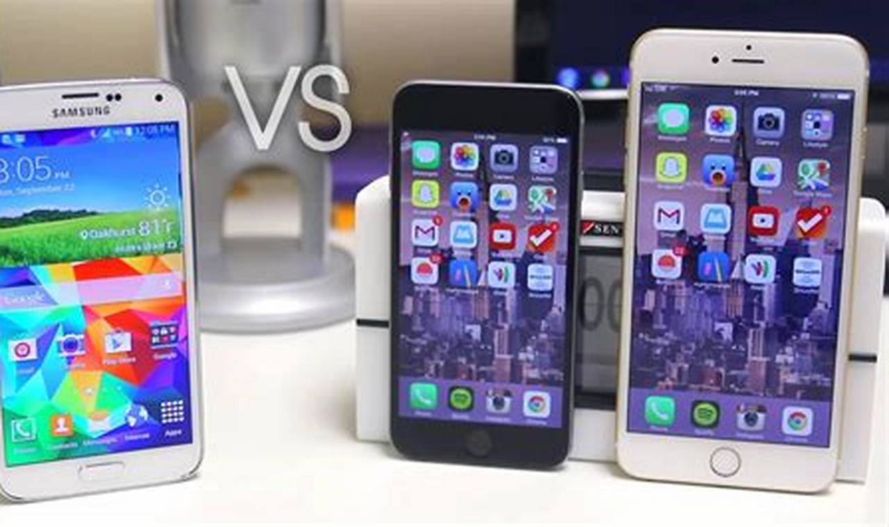 iphone 6 plus vs samsung galaxy s5