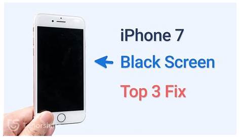 How To Fix 'Black Screen Of Death' On iPhone 7s