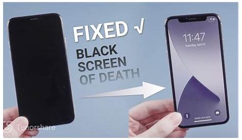 Iphone Black Screen Of Death Fix Iphone X IPhone Out Problem (black )