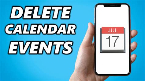 How To Delete All Events From Iphone Calendar In 2024