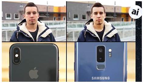 Iphone X Vs Samsung S9 Plus Camera Comparison Galaxy IPhone Test
