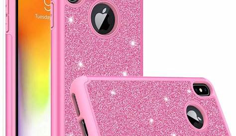 SOGA Diamond Bling Glitter Cute Phone Case with Kickstand Compatible