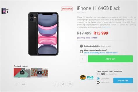 iphone 11 price south africa