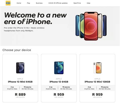 iphone 12 price south africa istore