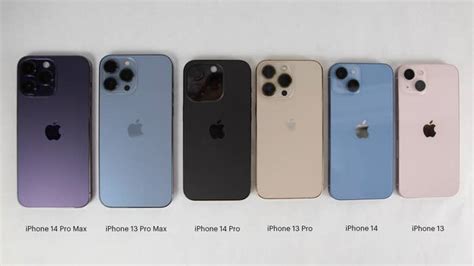 iphone 12 pro vs 13 pro size difference