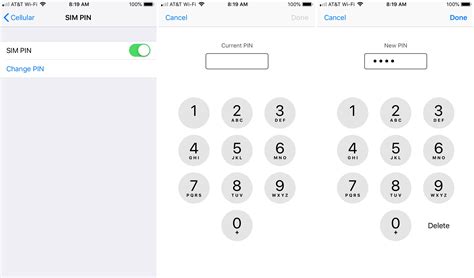 iphone 13 change sim pin code