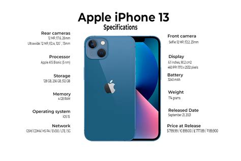 iphone 13 plus tech specs