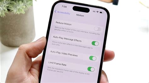 iphone 14 pro 120hz settings