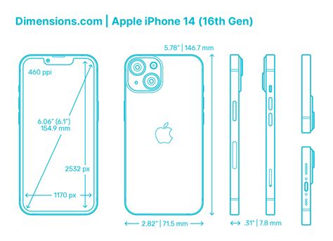 iPhone 14 Pro and iPhone 14 Pro Max Schematics Reveals Overall Thicker