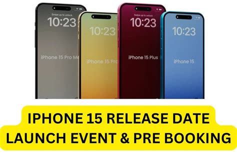 iphone 15 launch date in india