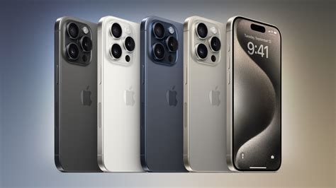 iphone 15 pro color options