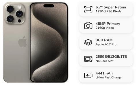 iphone 15 pro max features and specs