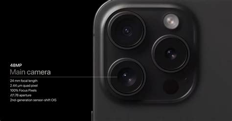 iphone 15 pro max specs camera