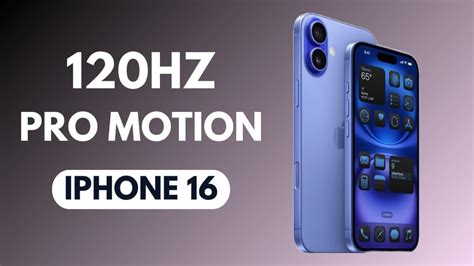 iphone 16 pro refresh rate