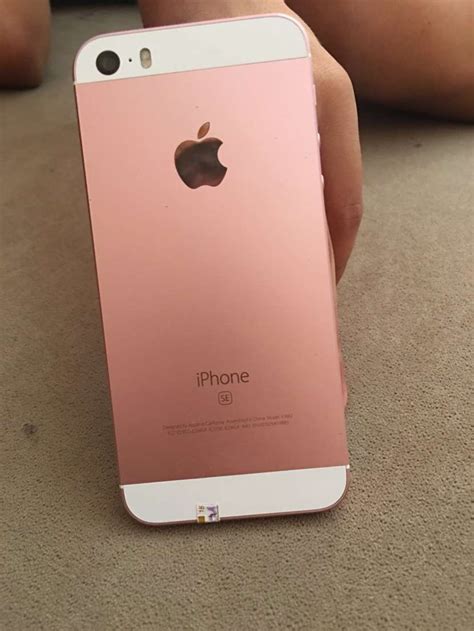 iphone 5 se rose gold