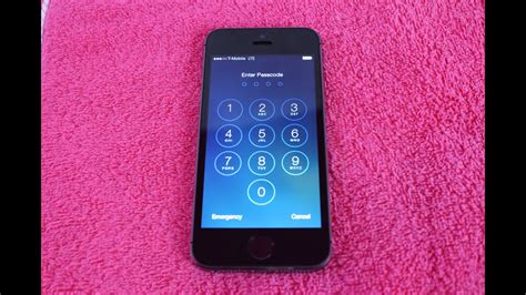 iphone 5c forgot passcode