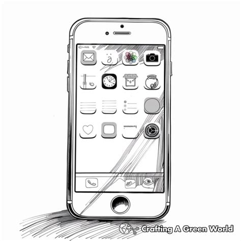 Iphone 6 Coloring Pages