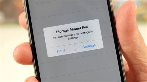 iphone 6 storage full