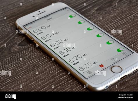 Iphone 6S Alarm