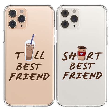 Protect Your iPhone 6s Plus in Style with These Best Friend Cases - The Perfect Accessory Duo!