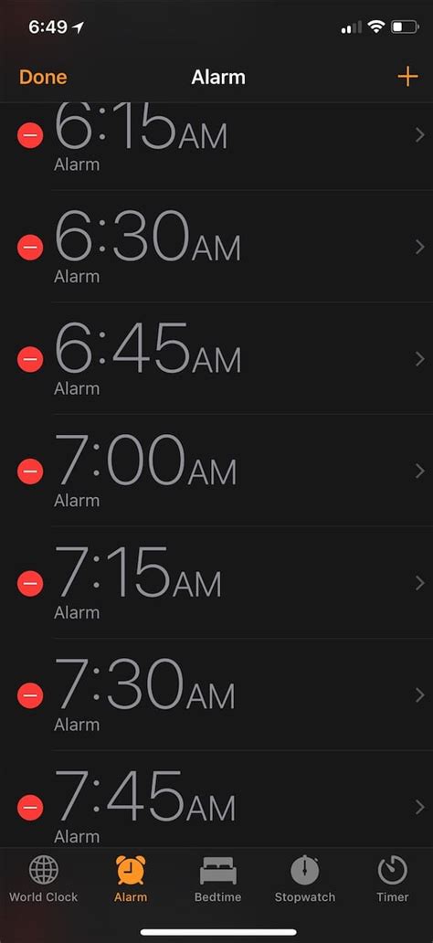 Iphone Alarm Not Snoozing
