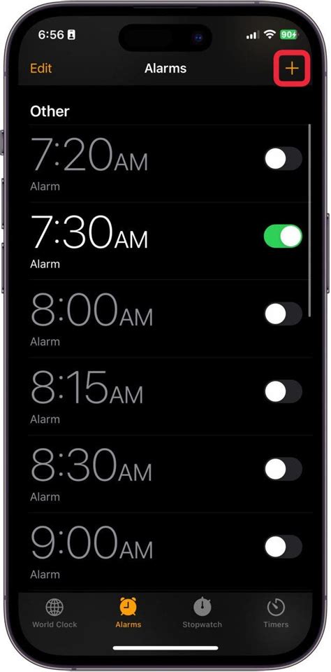 Iphone Alarm Snooze Settings