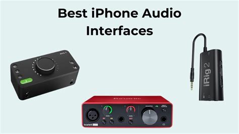 Iphone As Audio Interface