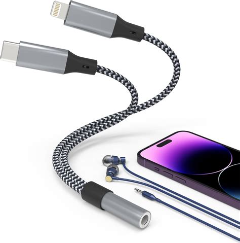 Iphone Audio Cable With Lightning Connector