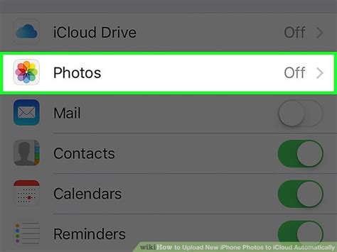 iphone automatically upload photos to icloud