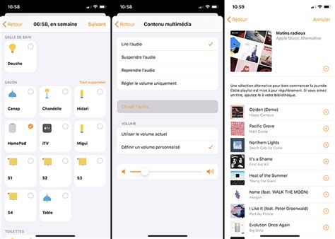 iPhone automatisation examples
