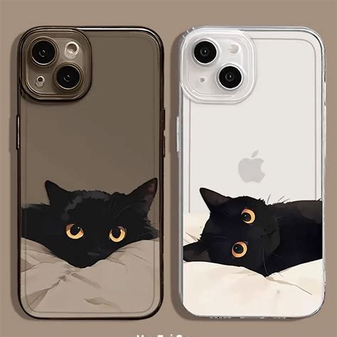 Iphone Case Black Cat
