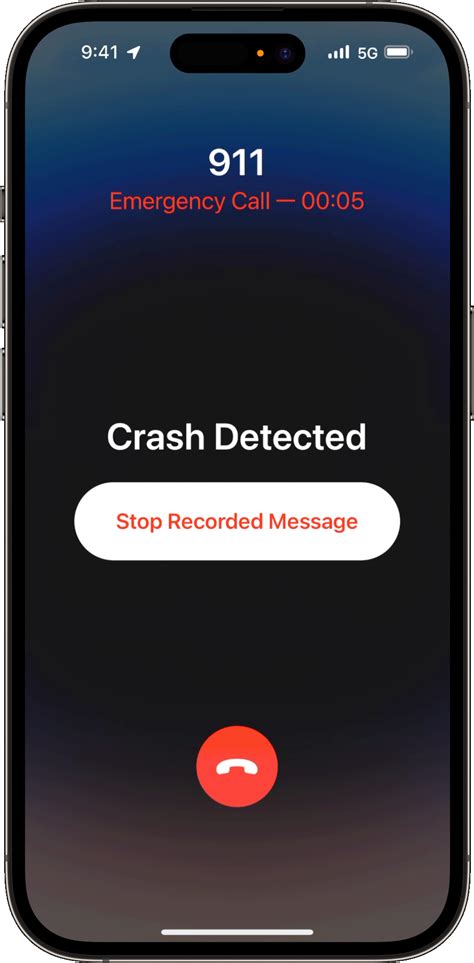 Iphone Crash Detection County