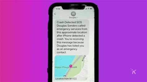 Iphone Crash Detection Text
