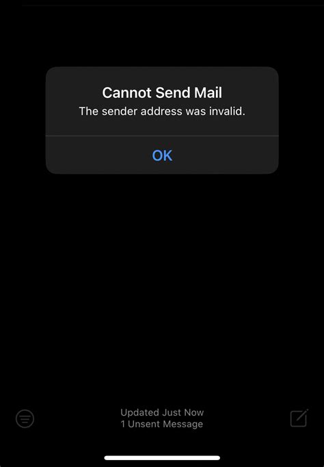 iPhone Email Not Sending