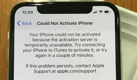 iphone error message cannot connect to server