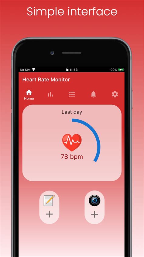 Iphone Heart Rate Monitor Tracker