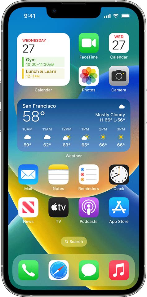 Iphone Home Screen Rock