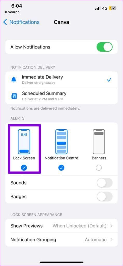 Iphone Lock Screen Notifications Not Working