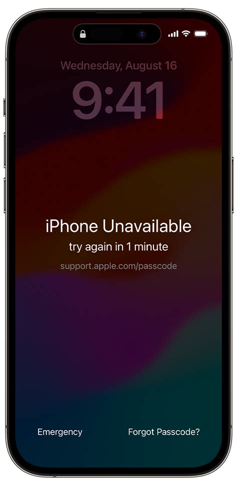 iphone locked out forgot passcode