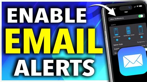 iPhone Mail Notification Alert