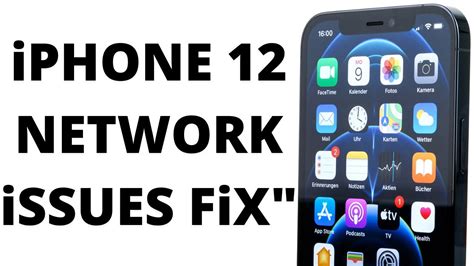 iPhone network issues