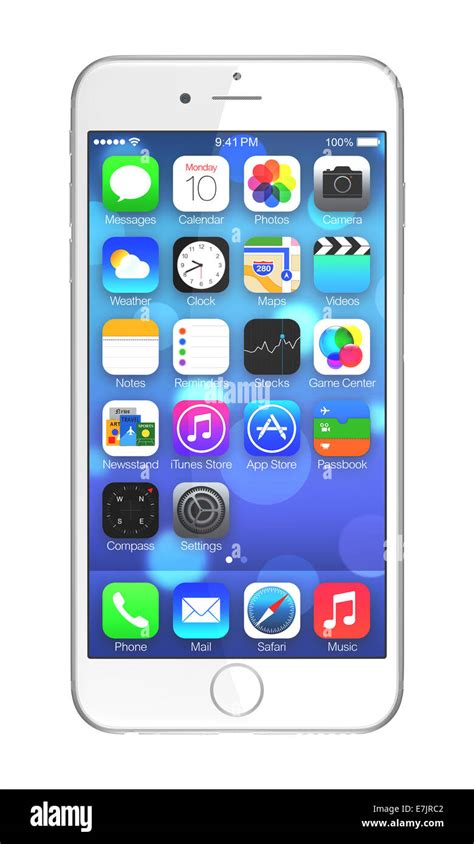 Iphone screen display