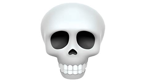 iphone skull emoji
