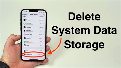 Iphone Storage How To Clear System Data