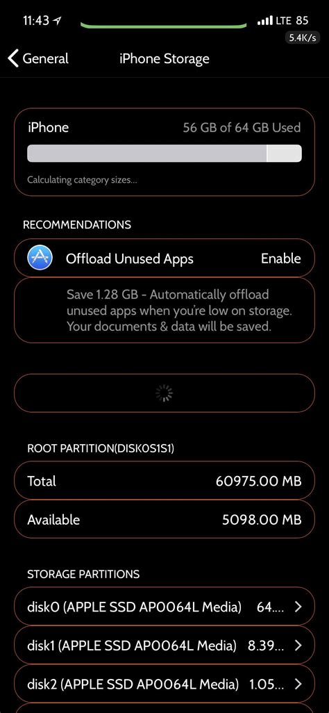 Iphone Storage Not Loading Reddit