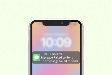 iphone text message failed to send time sensitive