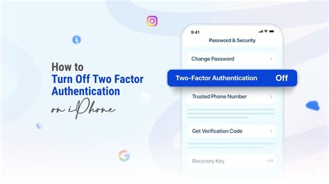 iphone turn off 2 factor authentication